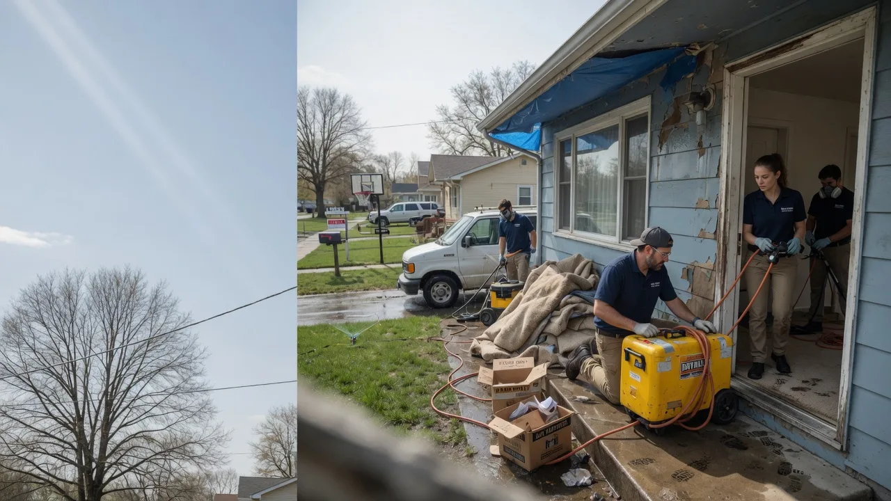 Basement Flood Cleanup in Wayne, OK near me